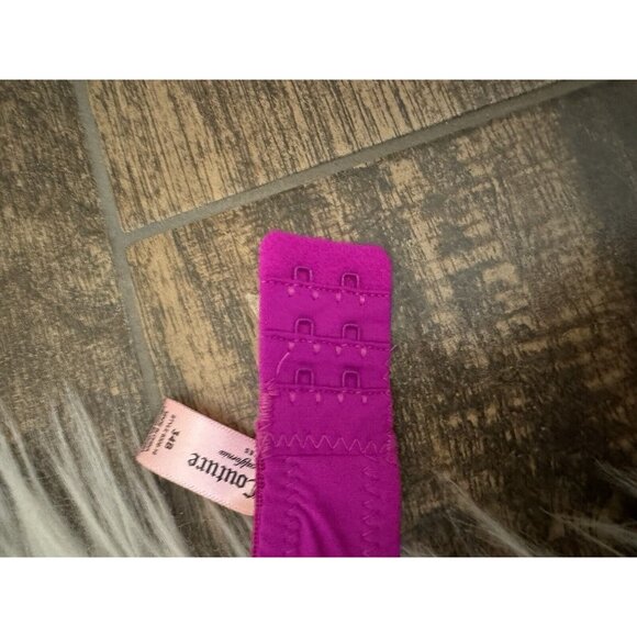 Juicy‎ Couture Intimates Size 34B Sexy Push Up Underwire Bra Venus Pink Lace New - Picture 6 of 11